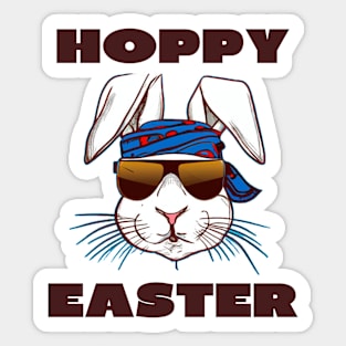 Hoppy Easter Sticker